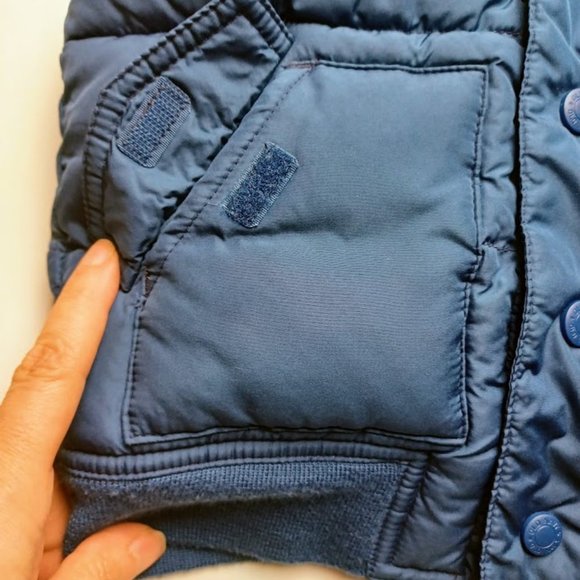 Old Navy - Baby - Puffer Vest- Royal Blue - Size 18-24 Months - EUC - Picture 3 of 7